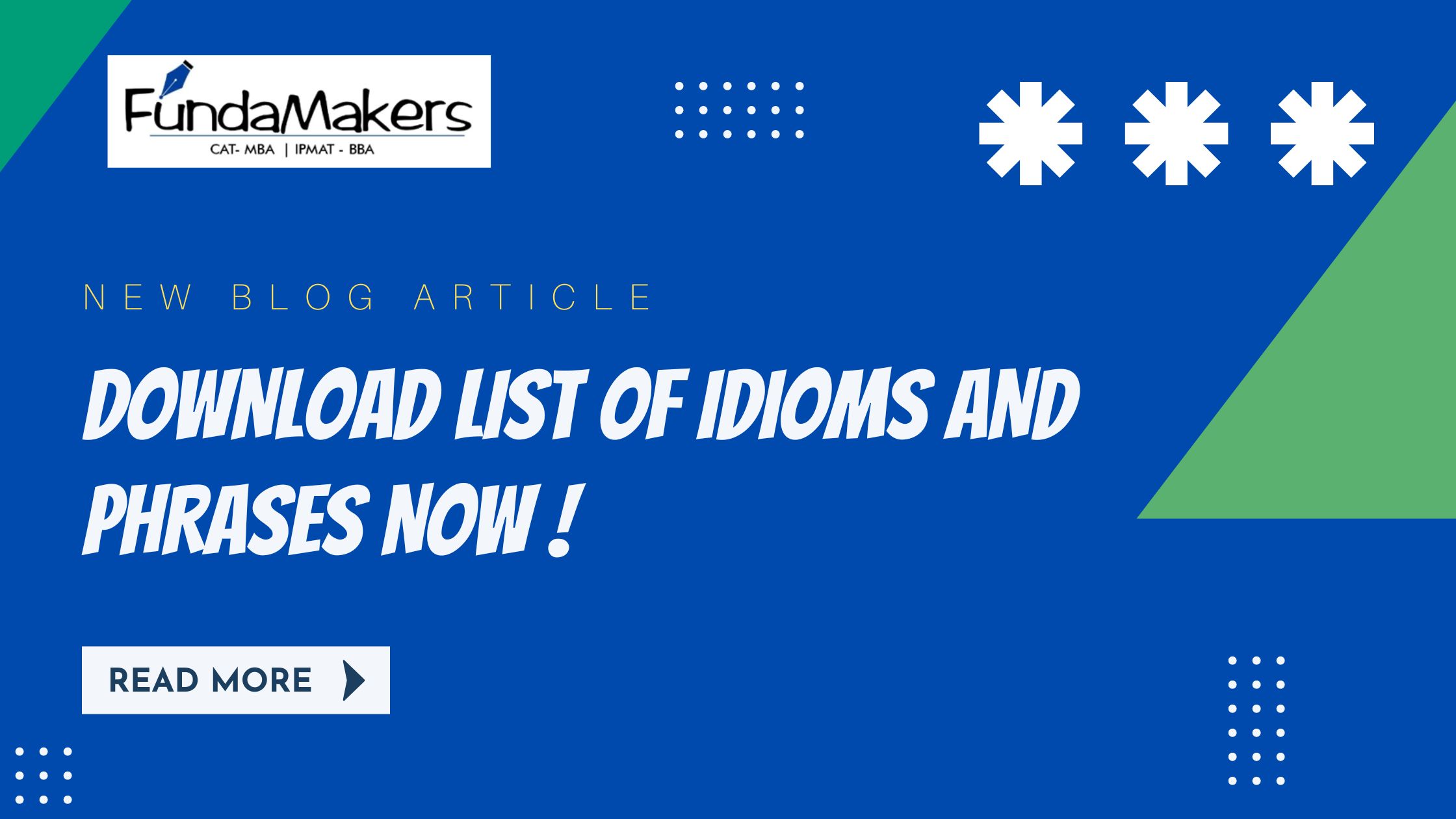 download list of idioms and phrases now !