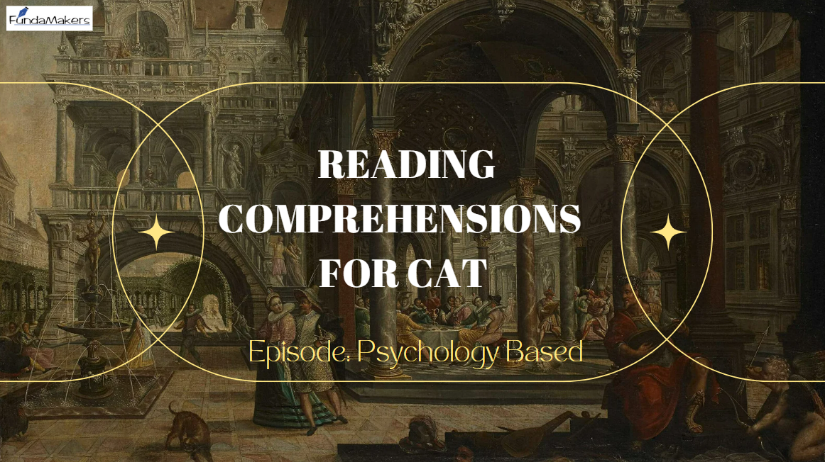 Psychology based Reading Comprehension