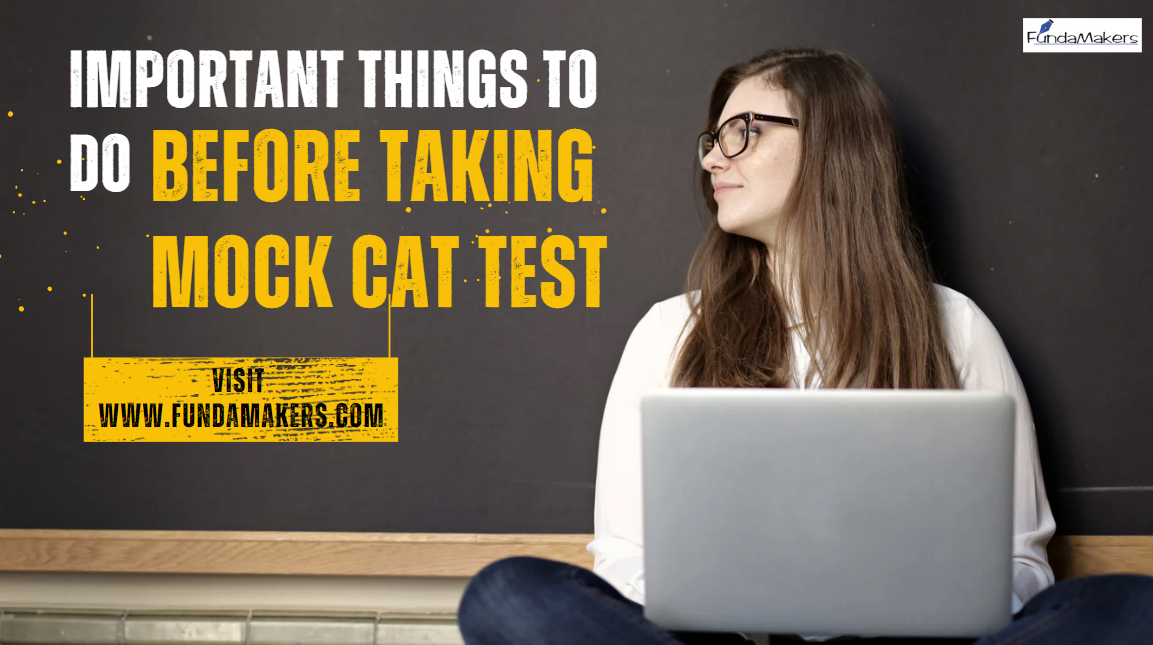 5 things to do before mock CAT test