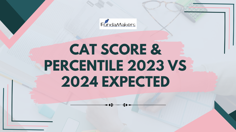 CAT Score & Percentile 2023 vs 2024 Expected