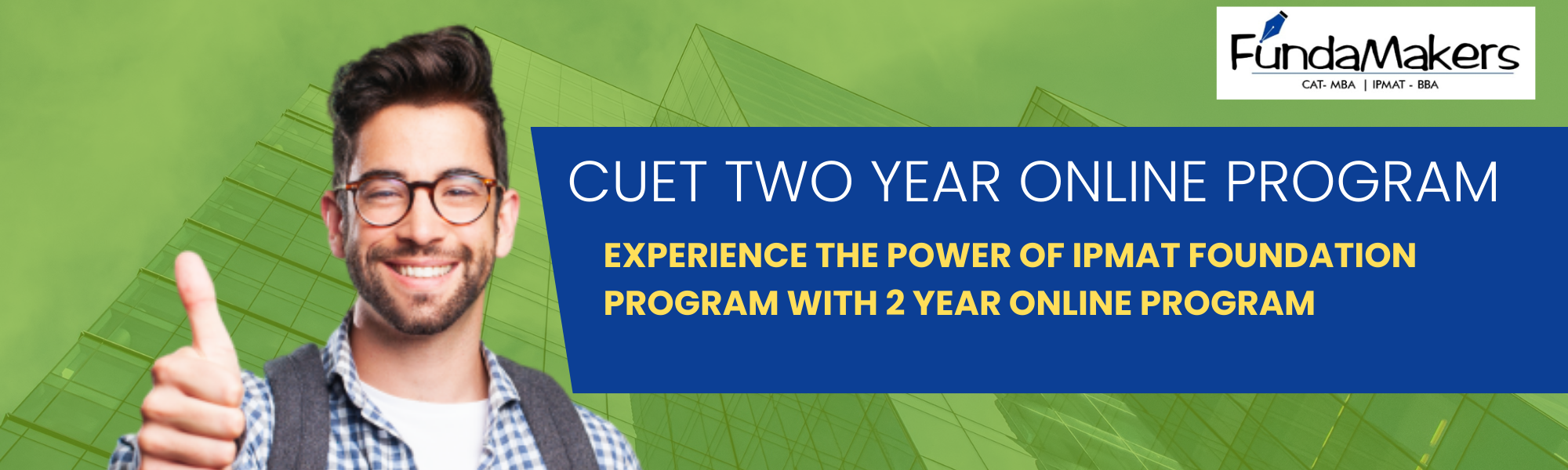 CUET 2 year Foundation course