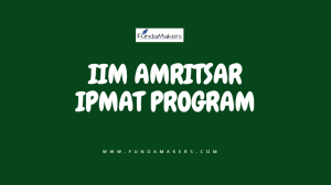 IIM Amritsar IPMAT Program