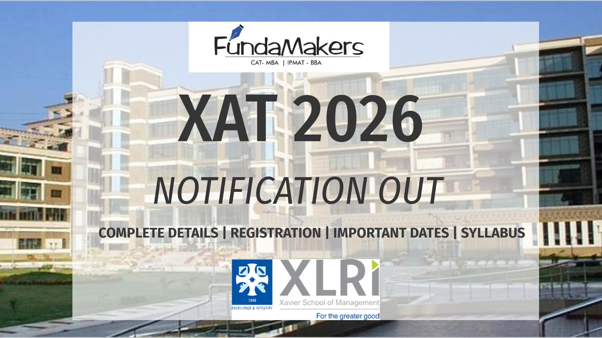 How to Apply for XAT 2026: Official Notification, Eligibility & XLRI Admission Guide
